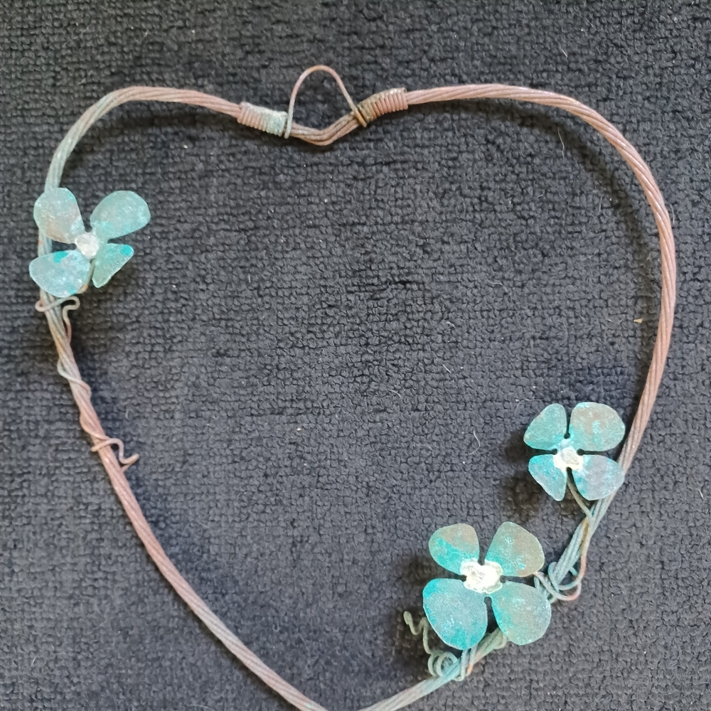 Handcrafted Copper Heart Wall Decor
